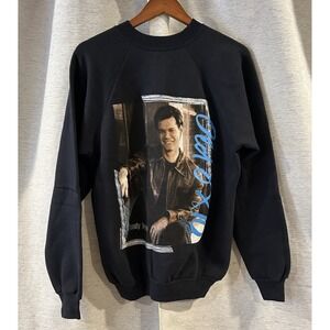 Vintage Randy‎ Travis 89 Winter Canadian Tour Crewneck Size Large